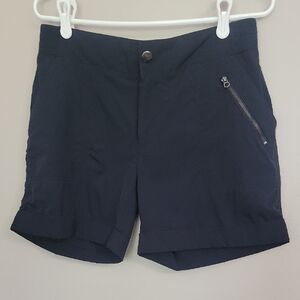 Swiss Alps Black Cargo Shorts Size M